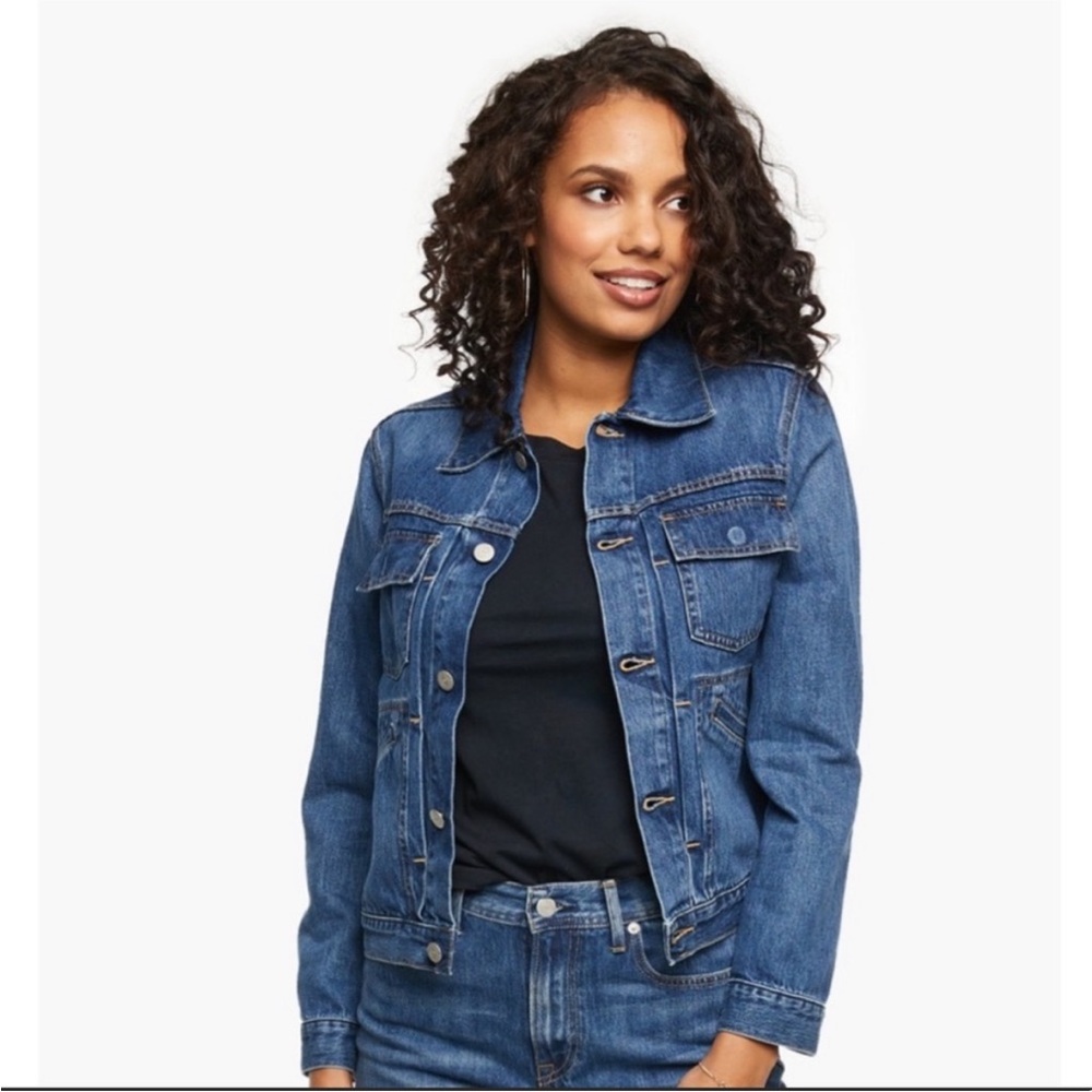 Able Sierra Patch Pocket Denim Jacket - image 1